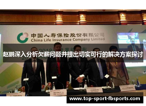 赵鹏深入分析欠薪问题并提出切实可行的解决方案探讨